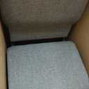 Flash Furniture Advantage Charcoal Gray Church Chair 18.5 in. Wide, Set of 1