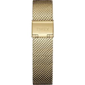 Timex TW7C07700 Two-Piece 18mm Gold-Tone Stainless Steel Mesh Quick-Release Bracelet