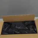 XiaoMaGe Acupressure Mat and Pillow Set with Bag - Large Size 28.7 X 16.5 inch Acupuncture Mat for Neck & Back Pain, Muscle Relaxation Stress Relief, Sciatica Pain Relief Pillow (Black)