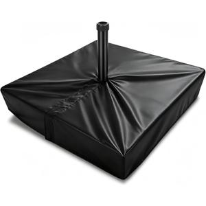 Patio Umbrella Base Cover 600D Outdoor Umbrella Stand Base Covers Square Waterproof & Heavy Duty,Anti-UV,All Weather Protection Cover for Large Cantilever Offset Umbrellas Base 42"L x 42"W x 5"H,Black