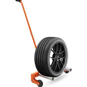 Tire Dolly Heavy Duty, Tire Dolly for Changing Tires, Adjustable Tire Wheel Dolly with 360 Rotatable Wheels, Tire Lifting Tool for Workshop, Garage, 350 LBS Capacity