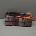 5 in1 Foam Roller Set, Trigger Point Foam Roller, Massage Roller Stick, Massage Ball, Resistance Band for Deep Muscle Massage Pilates Yoga,Fitness Exercise for Whole Body (Black-Red)