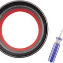 Dust Bin Top Fixed Sealing Ring Replacement for Dyson V10 SV12 Cyclone Vacuum Cleaner, Dirt Cup Bucket Tank Can Sealer Parts Accessories