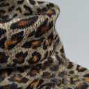 Sphynx Cat Sweater Leopard Hairless Cat Clothes Sweater Shirt Soft Warm Long Sleeves Pullover Pet Clothes Pajamas Dog Cloth for Small Dogs Jumpsuit Pet Sweaters (Leopard, Large)