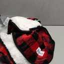 PetAmi Waterproof Dog Blanket Sherpa Fleece, Pet for Medium Large Dogs, Reversible Cat Throw Bed Couch Sofa Furniture Protector, Soft Plush Microfiber (Large 40x60, Checker Red) Checkered Red