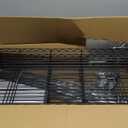 5 Tier Wire Shelving with Wheels Casters, 750 lbs Heavy Duty Storage Shelves Metal Shelving, Rolling Adjustable Shelving Unit Wire Rack for Kitchen, Garage, Pantry 14" D x 30" W x 60" H