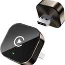 2026 Wireless CarPlay Adapter for iPhone Android,Upgrade Convert Wired to Wireless, Plug and Play,Mini USB Design, Fast Stable Connection,CarPlay Wireless Adapter for AndroidiPhone