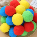 70 Pcs Water Balls, Multicolor Cotton Balls, Reusable Water Balls, Reusable Water Balloons for Outdoor Toys and Games, Water Toys for Kids and Adults Boys and Girls - Summer Balls for Pool and Backyard Fun