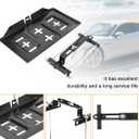 Car Battery Hold Down Tray Kit, Metal Corrosion-Resistant Storage Battery Holder with Adjustable Bracket Clamp, Automotive Tray Hold Down Kit, Universal for Vehicles (27cm/10.63inches)