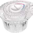 Moen 98039 Chateau Acrylic Knob Handle Replacement Kit for Single-Handle Tub/Shower, Clear