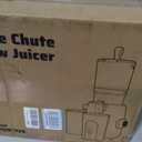 Cold Press Juicer with 5.3" Extra Wide Feed Chute, Slow Masticating Juicer Machine for Pre-Cut Fruits and Vegetables, High Yield Fruit Juicer, Easy Clean Design