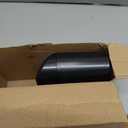 Ginsco 2 Pack Mini Car Garbage Can with Lid, Small Car Garbage Can, Cute Leakproof ABS Garbage Bin, Cars Accessories for Interior, Garbage Bin for Car, Home, Office with 120pcs Garbage Bags Black