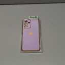 LeYi for Galaxy A26-5G Case: with Tempered Glass Screen Protector [2 Pcs]+ Full Camera Lens Protection, Love Heart Plating Girly Cute Luxury Soft TPU Shockproof Case for Samsung A26, Purple