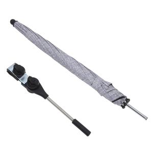 Wakauto Pushchair Umbrella Sunshade for Stroller Lightweight and Portable Newborn Pram Umbrella with Coating Fits Pushchairs and Tricycles