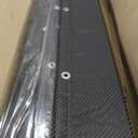 ORLANG 36" Dock Bumpers,PVC Dock Fenders with Stainless Steel Screws,Boat Dock Guards,Dock Post Bumper for Docking Edges, Piling, Vertical Poles, Horizontal Decks or Piers(Carbon Fiber Black/2Pack)