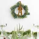 MEEDEE Copper Velvet Crushed Ribbon 2 Inch Frayed Edge Silk Ribbons 2 Rolls 4 Yards Crinkle Terracotta Ribbons Orange Velvet Ribbon for Christmas Tree, Gift Wrapping, Holiday Decor