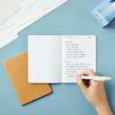 Paper Junkie A6 Kraft Paper Notebook - 4 x 6 in, Brown, 24 Pack Softcover, 80 Lined Pages - Writing Journal for Kids & Students - Bulk Journals - Notebooks & Party Favors - Classroom & Office Supplies