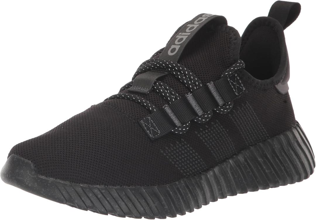 Adidas Womens Kaptir Flow Shoes (6, Black/Carbon/Iron Metallic)