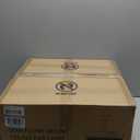 LEDIARY 42 Inch Chandelier Ceiling Fans with Lights and Remote, Retractable Fandelier Ceiling Fan, Crystal Fan for Bedroom Indoor Decoration, 3 Color Changeable, Dimmable, Timer Setting, Brush Nickel