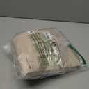 LAMIT Natural Linen Curtains 95 Inch for Living Room, Back Tab and Rod Pocket Linen Textured Semi Sheer Curtains Light Filtering Drapes for Bedroom/French Door, Set of 2, 52 x 95 Inch, Linen