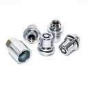 Wheel Lock Nuts with Key M121.5 Fit for Toyota Avalon C-HR Camry Celica Corolla Highlander Matrix Mirai MR2 Prius RAV4 Sienna Solara and Lexus(00276-00900)