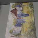 ZSHARTSWD Laundry Wall Art Laundry Room Canvas Prints Clothesline Pictures Rustic Farmhouse Painting for Bathroom Wash Room Laundromat Hotel Home Decor Framed (White, 12.00" x 18.00")