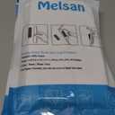 Picture Hanging Strips with Adhesive - Melsan Heavy Duty Hook and Loop Strips with Adhesive for Classroom DIY, Home, Office Use | White, 12 Pairs 1x7 Inch Pack of 3