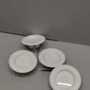EcoSmart 4 in. White Integrated LED Recessed Trim Soft White 4-Pack