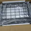 Snughome Desk Shelf, 38.6" Desktop Organizer Shelf, Desk Hutch for Computer Monitor, 4 Tier Desk Display Rack with Pegboard Hooks Set, Wood Desktop Bookshelf for Home Office Dorm (Rustic Brown)