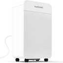 HUMSURE 4500 Sq. Ft 70 Pints Dehumidifier for Basement and Home, Bathroom, Bedroom, Equipped With Drainage Hose, Automatic Defrosting, 24-Hour Timer Function