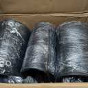 Riakrum 18 Pcs Heated Snow Melting Mats Outdoor, 10 x 30 in Winter Anti-Slip Heated Rubber Mat for Walkways Decks and Sidewalks, Electric Snow and Ice Melting Pads Connection with 9.84 ft Power Cord