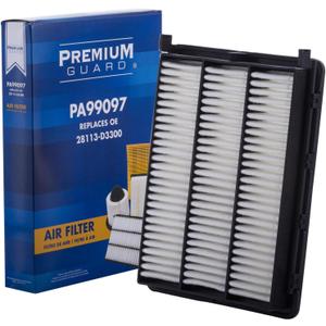 PG Engine Air Filter PA99097 | Fits 2017-2022 Kia Sportage, 2016-2021 Hyundai Tucson (Premium Guard-1 PK)