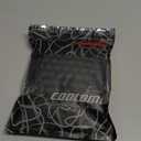 COOLOMG Basketball Knee Pads Youth Kids Adult Football Protective Padded Knee Compression Sleeves Black S