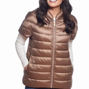 Martha Stewart Womens Puffer Vest, Lightweight Water-Resistant Down Vest, Womens Outerwear Vests