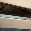 LOAAO 28X36 Inch Brushed Nickel Bathroom Mirror, Rounded Rectangle Silver Metal Frame Mirror, Brushed Nickel, Anti-Rust, Shatter Proof, Hangs Horizontally or Vertically