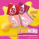 STARBURST FaverREDs Fruit Chews Chewy Candy, Party Size, 50 oz Bag (EXP 08/31/27)