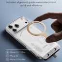 ESR for MagSafe Sticker, MagSafe Ring, 2 Pack Metal Ring for Phone case, Universal Wireless Charger Conversion Kit for iPhone 17/16/16e/15/14/13/12/11, Galaxy S24/S23/S22, Google, and More