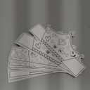 Teling 36 Pcs DIY Paper Crowns to Color Your Own Crowns Kit Coloring Birthday Craft with Elastic Cord for Kids Adults, 9 Designs