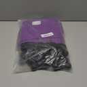 Hoolcar Front & Rear Sun Shade Mesh for Jeep Wrangler JK Unlimited (2007-2017) 4 Doors - American Flag Sunshade Screen JKU Top Cover UV Blocker, Purple