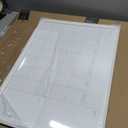 U Brands Magnetic Dry Erase Calendar Whiteboard for Wall, White Board 24x18