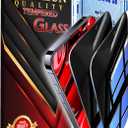 Privacy Screen Protector Compatible with iPhone 17 Pro Max (2 Pack), Tempered Glass, 3X Stronger, Super Privacy, Edge-to-Edge Coverage, HD Clear, Anti-Scratch, Anti-Fingerprint