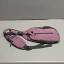 WATERFLY Crossbody Sling Backpack Sling Bag Travel Hiking Chest Bag Daypack (Purple)