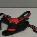 rabbitgoo Dog Harness No Pull with 2 Leash Clips, Adjustable Soft Padded, Reflective Oxford No Choke Pet Vest with Easy Control Handle for Dogs, Red, XL