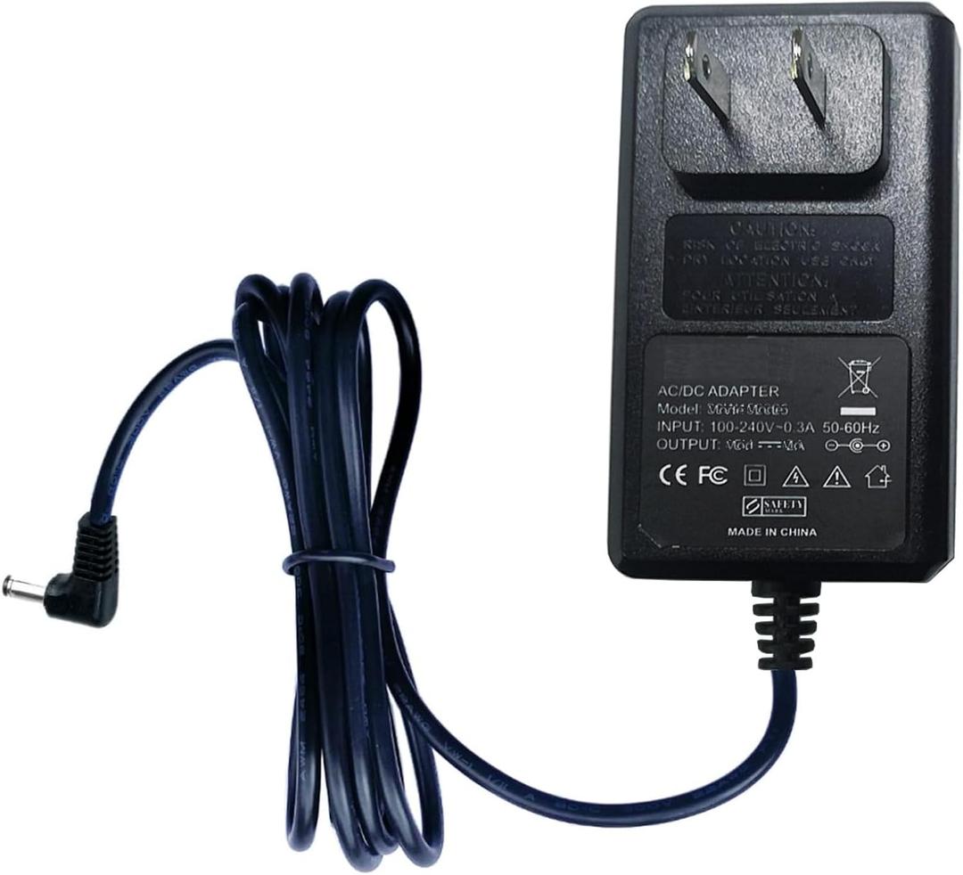 12V Replacement Adapter Compatible with Shark FlexBreeze Pro Mist Fan FA302 FA300 FA200 FA222 FA225 FA201 FA202 FA220 UH205 FA150 FA151BRN Series Flex Breeze TableMate Fan Power Supply Cable Cord