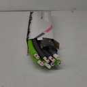 Auoxer Fitness Exercise Weighted Hoops, Lose Weight Fast by Fun Way to Workout, Fat Burning Healthy Model Sports Life, Detachable and Size Adjustable Design (green)