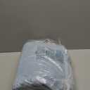 COZYART Light Blue Towel Sets for Bathroom 6Pcs, Turkish Cotton Bath Towel Set Soft Highly Absorbent and Durable 650 GSM Luxury Bathroom Sets with 2 Bath Towels, 2 Hand Towels, 2 Washclothes (Allure Blue)