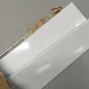 1pcs Medicine Cabinet Organizer Stretchable Storage Box For Bathroom Stackable Mirror Cabinets Vanity Small Narrow Shelf Slim Trays Holder (White, Normal) (13.8-23.6''L*3.5''W*7.5''H)