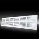 Steel Return Air Grill,Return Air Vent Cover (Duct Opening) Cold Air Return Vent Cover for Wall or Ceiling (30"W x 6"H Duct Opening)