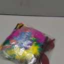 12 Pcs Colored Feather Boas with Heart Shaped Sunglasses Set Rimless Glasses 6.6FT Fluffy Boas Women Party Halloween