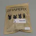 SHAPERX Women's Seamless Shapewear Bodysuit Tummy Control Body Shaper Waist Defining Body Suit, SZ5213-Black-2XL/ 3XL